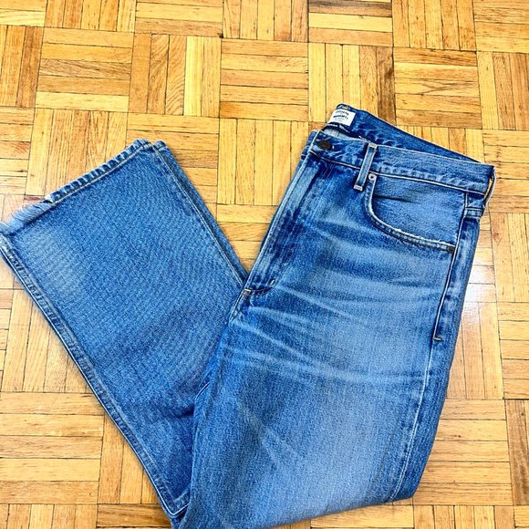 Citizens of Humanity Cropped Denim Flare Jeans - Picture 6 of 6